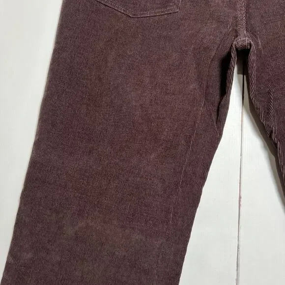 NWT Brooks Brothers Corduroy Pants SIZE 36 x 32 Brown Straight Leg NEW